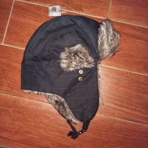 Lids Hunter's Trapper Hat -Unisex Fox Black